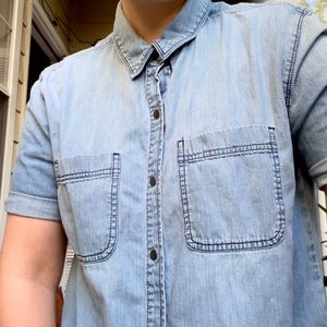 Denim Button Up